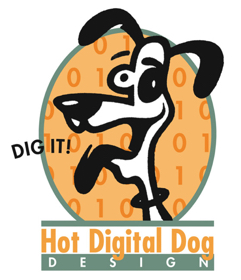 Hot Digital Dog Design
