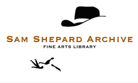 Sam Shepard Archive, UT Austin Sam Shepard Archive, UT Austin