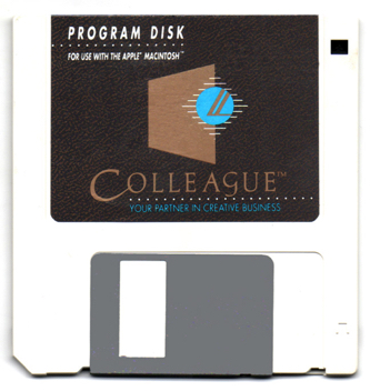 Colleague Business Software program disk.